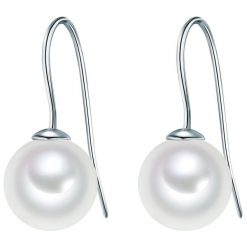 Rafaela Donata Kolczyki wiszące srebrne srebro wysokiej próby Perła naturalna srebrny 1 ct Damski. Szare kolczyki damskie Rafaela Donata, z perłą, srebrne. Za 149.99 zł.