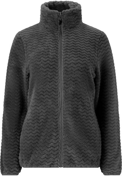 Bluza polarowa damska Whistler Matra. Szare bluzy bez kaptura damskie WHISTLER, z materiału. Za 171.99 zł.