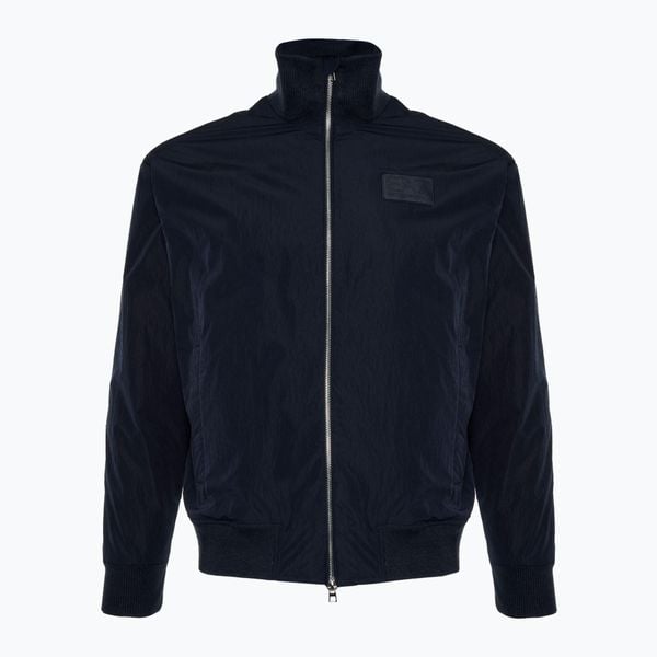 Kurtka męska EA7 Emporio Armani Train Lux Padded Bomberka. Niebieskie kurtki męskie EA7 Emporio Armani, l, bez wzorów, z materiału, eleganckie, bez kaptura. Za 829.99 zł.