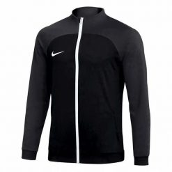 Męska Kurtka Dresowa Academy Pro DriFIT. Czarne kurtki męskie Nike, m, bez wzorów, z dresówki, sportowe, bez kaptura. Za 256.99 zł.