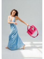 Fritzi aus Preußen Torebka "Frida Kahlo" w kolorze różowym - 40 x 29,5 x 14 cm rozmiar: onesize. Różowe torebki klasyczne damskie Fritzi aus Preußen, bez wzorów, z materiału, bez dodatków. Za 213.18 zł.