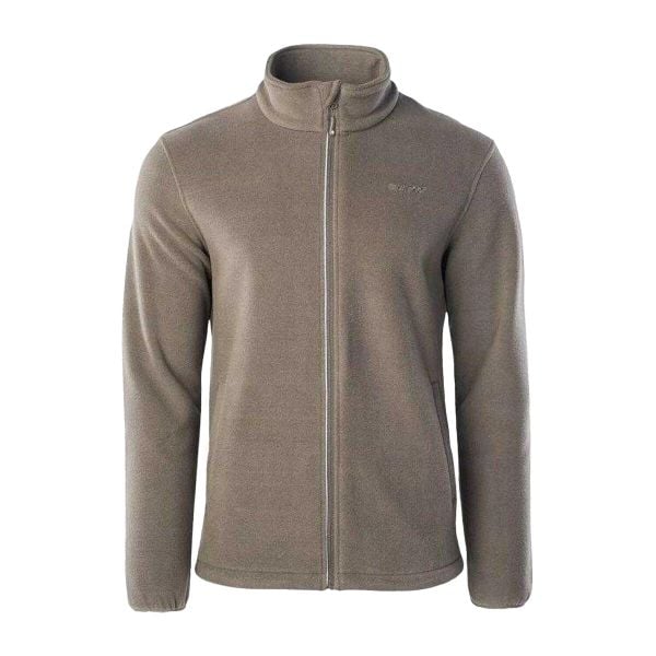 Bluza Polarowa Męska Nader. Zielone bluzy sportowe męskie Hi-tec, na zimę, bez wzorów, z materiału, bez kołnierzyka, bez ramiączek. Za 159.25 zł.