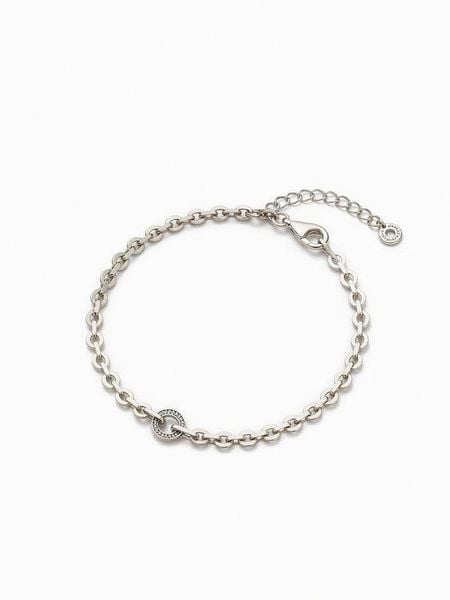 Pandora Srebrna bransoletka rozmiar: 18. Szare bransoletki damskie Pandora, srebrne. Za 239.95 zł.