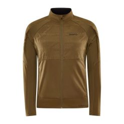 Kurtka narciarska Craft ADV Nordic Speed. Brązowe kurtki outdoor męskie Craft, m, bez wzorów, bez kaptura. W wyprzedaży za 393.00 zł.