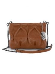 Anna Morellini Skórzana torebka w kolorze jasnobrązowym - 20 x 14 x 9 cm rozmiar: onesize. Brązowe torebki klasyczne damskie Anna Morellini, bez wzorów, z materiału, bez dodatków. Za 252.99 zł.