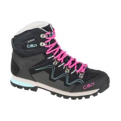 Damskie buty trekkingowe w średnim wieku CMP Athunis WP. Czarne obuwie trekkingowe damskie CMP. Za 599.99 zł.