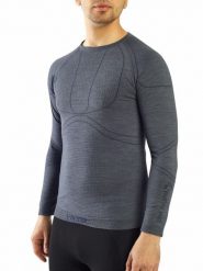 Koszulka temoaktywna męska Viking Lan Pro Merino, z wełną Merino. Szare bielizna termoaktywna męska VIKING, m, ze skóry. Za 112.00 zł.