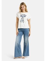 Milano Italy Koszulka w kolorze białym rozmiar: S. Białe bluzki damskie Milano Italy, s, bez wzorów, bez kołnierzyka. Za 126.99 zł.