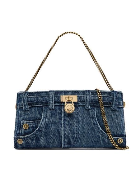 MICHAEL Michael Kors Torebka Hamilton 32F6BNXC0C Niebieski. Niebieskie listonoszki damskie MICHAEL Michael Kors, bez wzorów, bez dodatków. Za 1,099.00 zł.