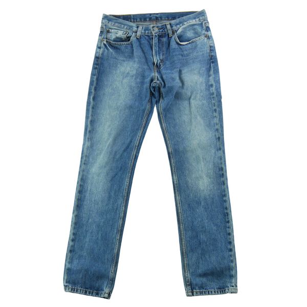 Levi Strauss męskie spodnie jeansowe 559 Relaxed Straight. Niebieskie spodnie materiałowe męskie Levi's, bez wzorów, z jeansu, eleganckie. Za 127.76 zł.