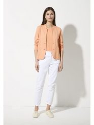 More & More Spodnie chino w kolorze białym rozmiar: 42. Białe spodnie materiałowe damskie MORE & MORE, bez wzorów, klasyczne. Za 144.95 zł.