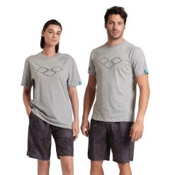 Koszulka Arena T-Shirt Logo Cotton. Białe bluzki sportowe damskie Arena, xl, bez wzorów, z bawełny, bez ramiączek. Za 119.99 zł.