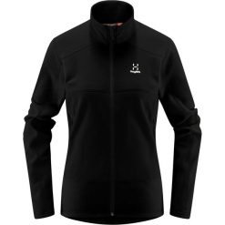 Bluza polarowa damska Buteo Mid. Czarne bluzy bez kaptura damskie Haglöfs, z polaru. Za 300.00 zł.