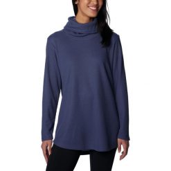 Bluza damska Columbia Holly Hideaway Waffle Cowl Neck. Niebieskie bluzy z kapturem damskie Columbia, s, z syntetyku. Za 366.00 zł.