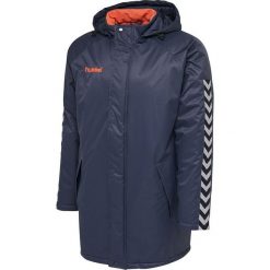 HUMMEL kurtka ocieplana AUTHENTIC CHARGE STADION. Zielone kurtki męskie HUMMEL, bez wzorów, sportowe, bez kaptura. Za 168.00 zł.