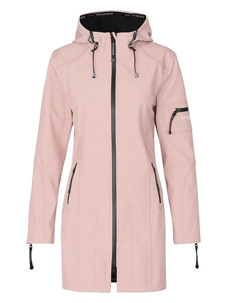 Ilse Jacobsen Płaszcz przeciwdeszczowy w kolorze jasnoróżowym rozmiar: 42. Różowe kurtki przeciwdeszczowe damskie Ilse Jacobsen, bez wzorów, sportowe. Za 244.22 zł.