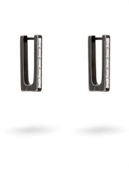 Liebeskind Kolczyki z cyrkoniami rozmiar: onesize. Czarne kolczyki damskie Liebeskind, z cyrkonią, ze stali. Za 187.07 zł.