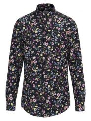 Seidensticker Koszula - Regular fit - ze wzorem rozmiar: 46. Koszule męskie Seidensticker, bez wzorów, z bawełny, bez kołnierzyka, bez ramiączek. Za 141.52 zł.