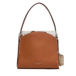 Torebka Gianni Chiarini. Brązowe torebki klasyczne damskie Gianni Chiarini, bez wzorów, bez dodatków. Za 729.99 zł.