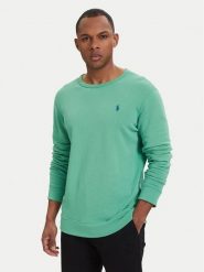 Polo Ralph Lauren Bluza 710A12485003 Zielony Regular Fit. Zielone bluzy bez kaptura męskie Polo Ralph Lauren, l, z bawełny. Za 769.99 zł.