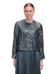 Vera Mont Kurtka przejściowa w kolorze antracytowym rozmiar: 42. Czarne kurtki damskie Vera Mont, bez wzorów, bez kaptura. Za 217.99 zł.