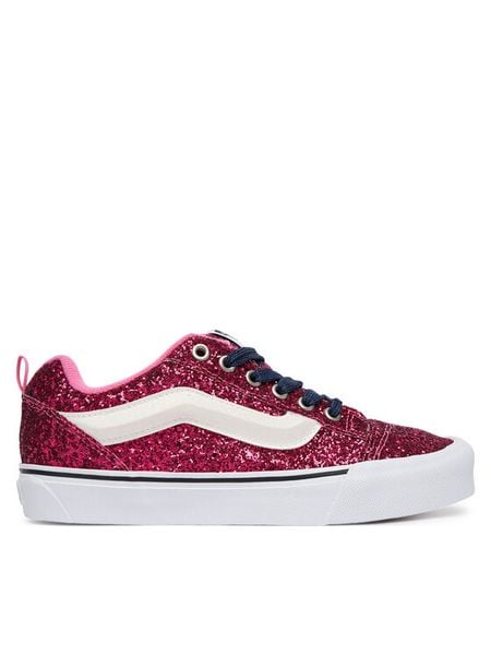 Vans Tenisówki Knu Skool VN000D6ZY3K1 Różowy. Czerwone trampki i tenisówki damskie Vans, bez wzorów, z syntetyku. Za 400.99 zł.