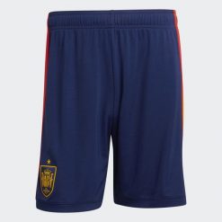Spodenki piłkarskie replika ADIDAS Hiszpania 26 domowe. Szorty damskie Adidas, bez wzorów, klasyczne. Za 199.99 zł.