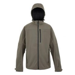 Kurtka turystyczna softshell Regatta Arana. Brązowe kurtki męskie Regatta, bez wzorów, z softshellu, bez kaptura. Za 309.65 zł.