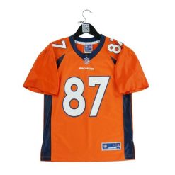 Second life - Koszulka Denver Broncos dla kobiet - Jak nowy. Brązowe t-shirty damskie NFL, bez wzorów, bez kołnierzyka. Za 148.01 zł.