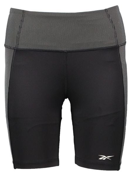 Reebok Szorty sportowe "S Rib" w kolorze czarnym rozmiar: XS. Czarne spodenki sportowe damskie Reebok, s, outdoorowe. Za 74.46 zł.