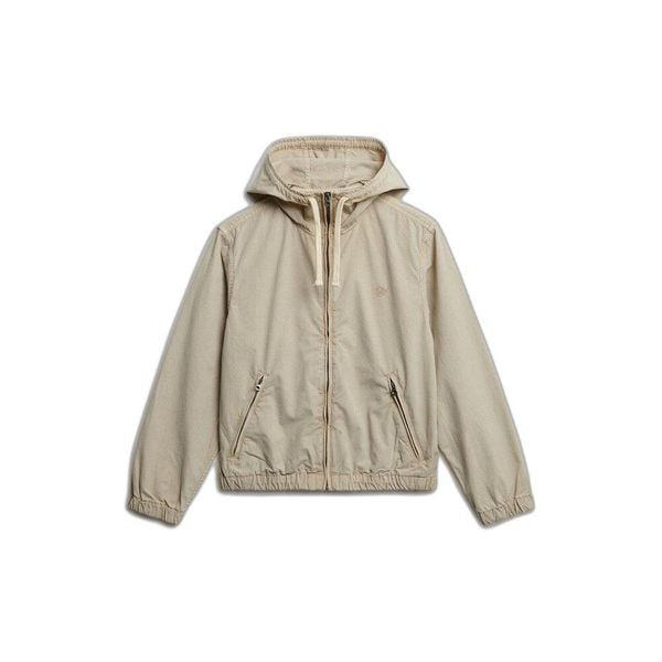Kurtka z kapturem z wytartego sztruksu damska Superdry. Brązowe kurtki damskie Superdry., xs, bez wzorów, ze sztruksu, z kapturem. Za 390.00 zł.