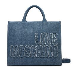 Torebka LOVE MOSCHINO. Czarne torebki klasyczne damskie Love Moschino, bez wzorów, bez dodatków. Za 739.99 zł.