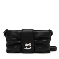 Torebka Karl Lagerfeld Kids. Czarne torebki dziecięce Karl Lagerfeld Kids. Za 543.99 zł.