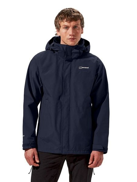 Berghaus Kurtka funkcyjna "Hillwalker" w kolorze granatowym rozmiar: 50. Niebieskie kurtki outdoor męskie Berghaus, bez wzorów, bez kaptura. Za 478.62 zł.
