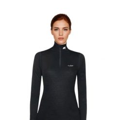 Koszulka z długim rękawem damska 100% wełny merynosów - Bjork 210. Szare t-shirty damskie FJORK MERINO, xl, bez wzorów, z wełny, bez kołnierzyka. W wyprzedaży za 289.00 zł.