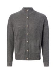 Liu Jo Collection sweter z wełny Kobiety Wełna szary, XS. Szare swetry klasyczne damskie Liu Jo Collection, xs, z wełny, bez kołnierzyka. Za 729.95 zł.