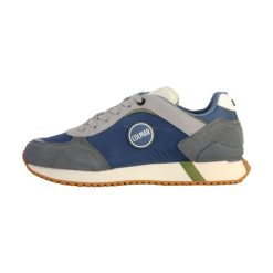 Buty do chodzenia męskie Colmar Travis Plus. Niebieskie buty sportowe na co dzień męskie Colmar, z denimu, bez zapięcia, trekkingowe. Za 599.99 zł.