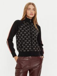 Liu Jo Sport Kardigan TF4224 MS63L Czarny Regular Fit. Czarne kardigany damskie Liu Jo Sport, l, bez wzorów, z syntetyku. Za 419.99 zł.
