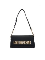 LOVE MOSCHINO Torebka JC4109PP1OKD0000 Czarny. Czarne torebki klasyczne damskie Love Moschino, bez wzorów, ze skóry, bez dodatków. Za 809.99 zł.