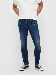 Only & Sons Jeansy Weft 22005076 Granatowy Regular Fit. Niebieskie jeansy męskie Only & Sons. Za 99.99 zł.