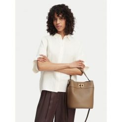 Torebka Furla. Brązowe torebki klasyczne damskie Furla, bez wzorów, bez dodatków. Za 1,619.00 zł.