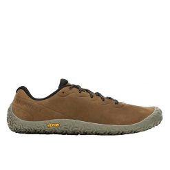 Buty do chodzenia męskie Merrell Vapor Glove. Brązowe obuwie do biegania damskie MERRELL. Za 609.00 zł.