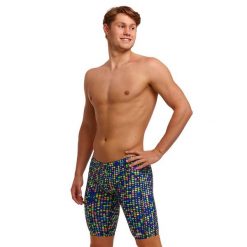 Kąpielówki męskie spodenki treningowe jammery do pływania Funky Trunks. Niebieskie kąpielówki męskie FUNKY TRUNKS, m, bez wzorów, do pływania. Za 221.39 zł.
