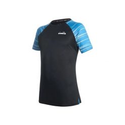 Koszulka tenisowa męska z krótkim rekawem Diadora ss T-shirt. Białe t-shirty męskie Diadora, m, bez wzorów, bez kołnierzyka. Za 150.00 zł.