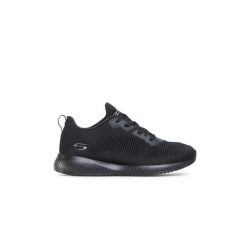 Buty damskie sportowe Skechers BOBS SQUAD. Czarne buty sportowe na co dzień damskie Skechers, bez wzorów, trekkingowe, Skechers Sport. W wyprzedaży za 199.00 zł.
