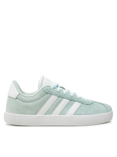 Adidas Sneakersy VL COURT 3.0 IH2406 Zielony. Zielone buty sportowe dziewczęce Adidas, bez wzorów, ze skóry, bez zapięcia. Za 159.99 zł.