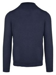 Malo Optimum Sweter "Lupetto" w kolorze granatowym rozmiar: M. Niebieskie swetry męskie Malo Optimum, m, bez wzorów, z kaszmiru, bez kołnierzyka. Za 260.99 zł.