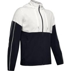 Kurtka sportowa męska Under Armour Recover Warm Up. Niebieskie kurtki treningowe męskie Under Armour, m, bez wzorów, z poliesteru, do biegania. W wyprzedaży za 193.00 zł.