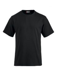 Clique Classic-T koszulka z czesanego, uprzednio skurczonego bawełny – black. Czarne t-shirty damskie CLIQUE, xs, bez wzorów, z bawełny, bez kołnierzyka. Za 94.43 zł.