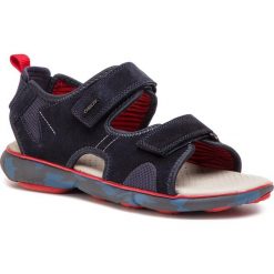 Sandały GEOX - U Nebula L B U926WB 00022 C4002 Navy. Niebieskie sandały męskie Geox, z materiału, bez zapięcia. W wyprzedaży za 299.00 zł.
